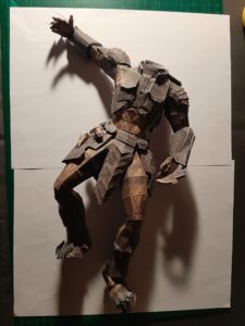 Paper model; Papercraft; Maquette en papier; Maquette en carton; comment faire; how to; diy; star wars; Les plus belles maquettes en papier; real size; Pagode en papier; Temple Japonais; Predator paper model; modèle en papier Predator