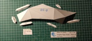 Paper model; Papercraft; Maquette en papier; Maquette en carton; comment faire; how to; diy; star wars; Les plus belles maquettes en papier; Pagode paper model; Tie Fighter modèle en papier; Predator modèle en papier; Statue of Liberty paper model